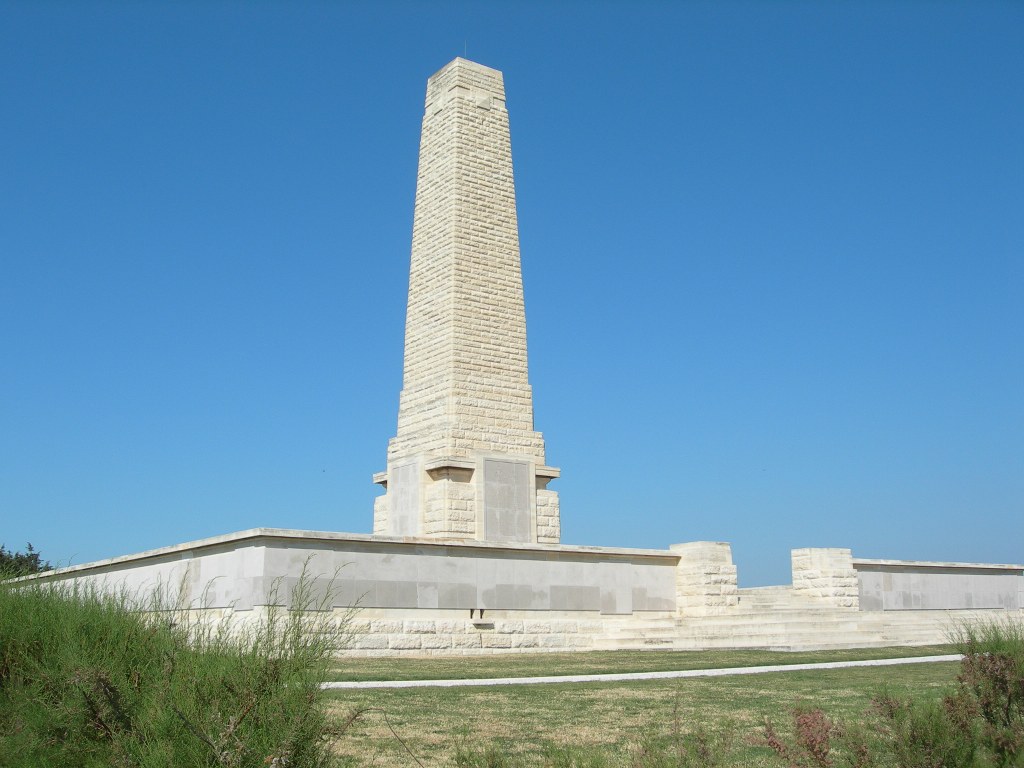 The Helles Memorial, Turkey