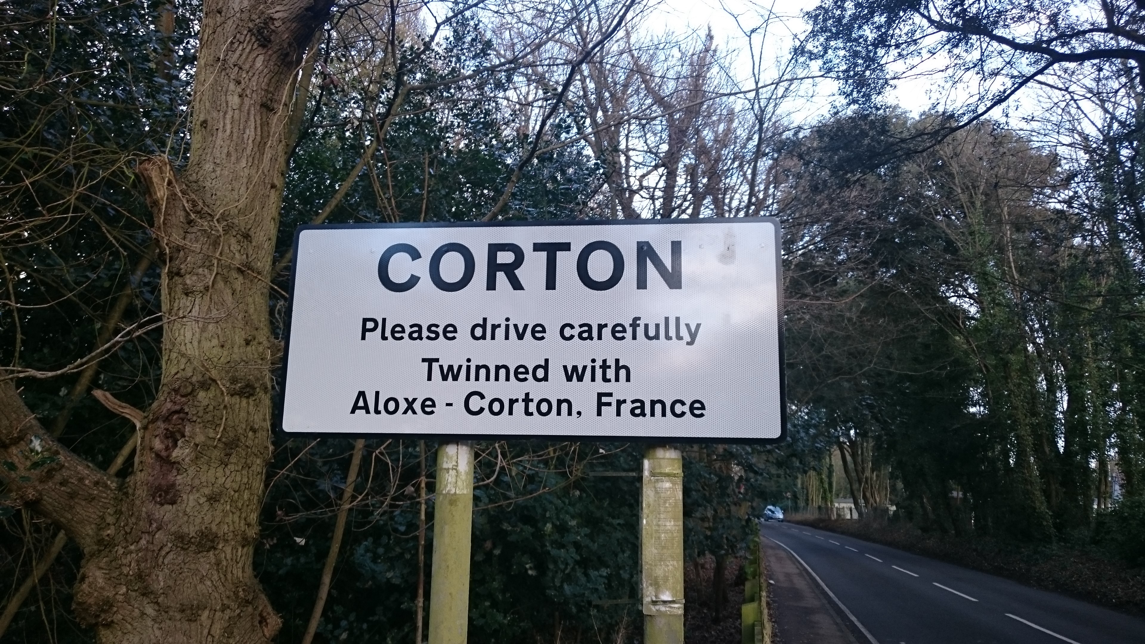 New Corton Sign
