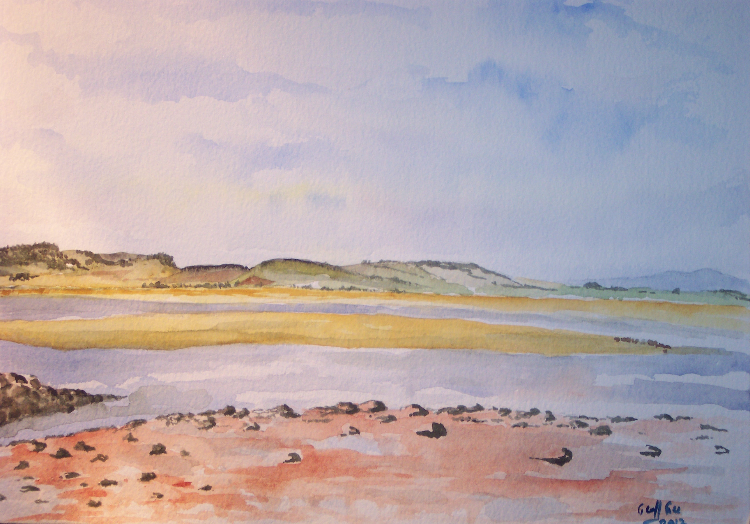 Watercolour  Unframed  Picture size - 14"x10"  Price - £25