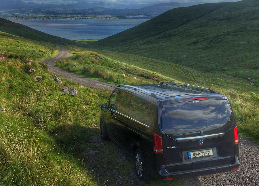 Mercedes V Class on Dingle Peninsula