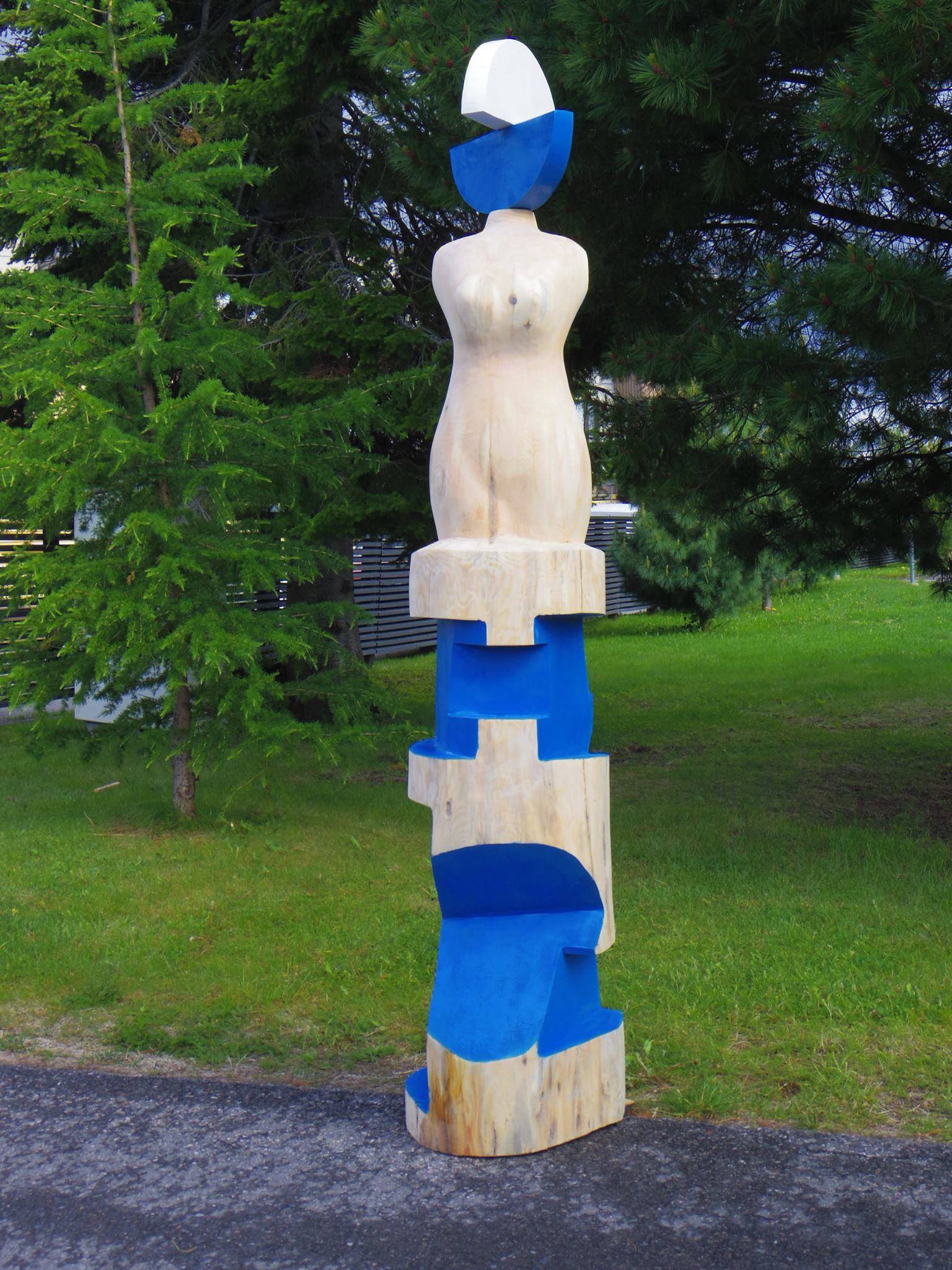 Wood , 220x40x40cm Kemijarwi (Finland) 2015