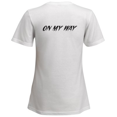 'On My Way' Womens T-shirt