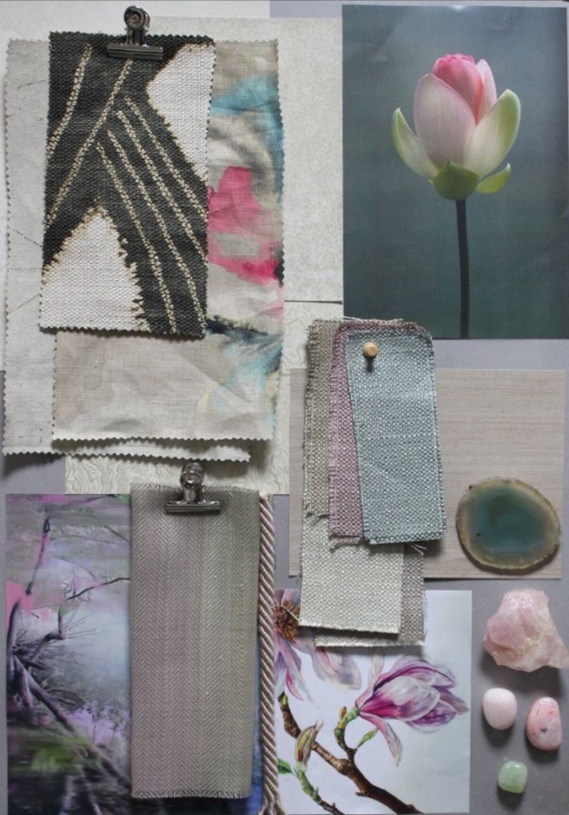 Collect scraps of colour & texture