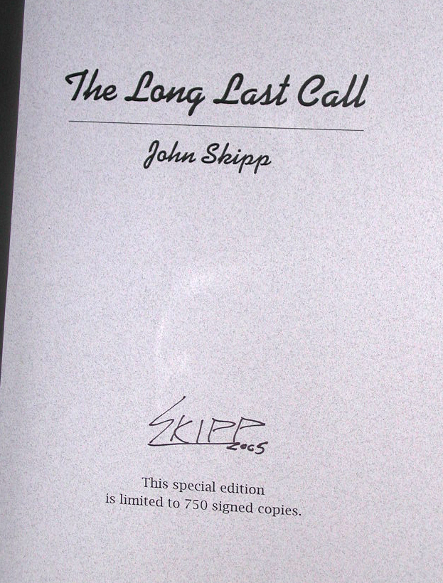 The Long Last Call Signed Limited Edition