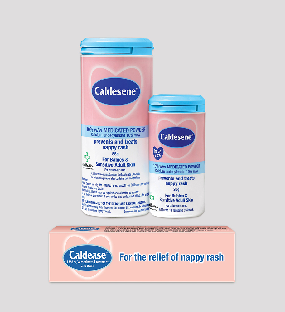 Caldesene Range
Packaging & Advert
