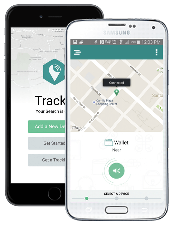 trackr bravo phone app