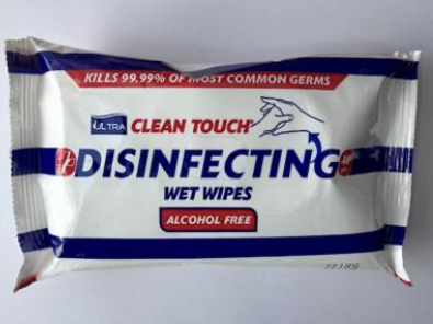 Clean Touch Disinfecting Wet Wipes