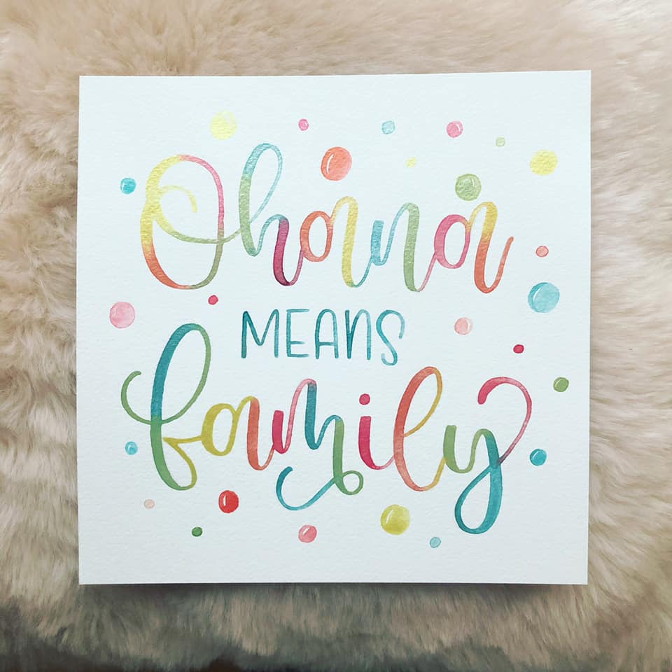 Hand-lettered Signs (Card)