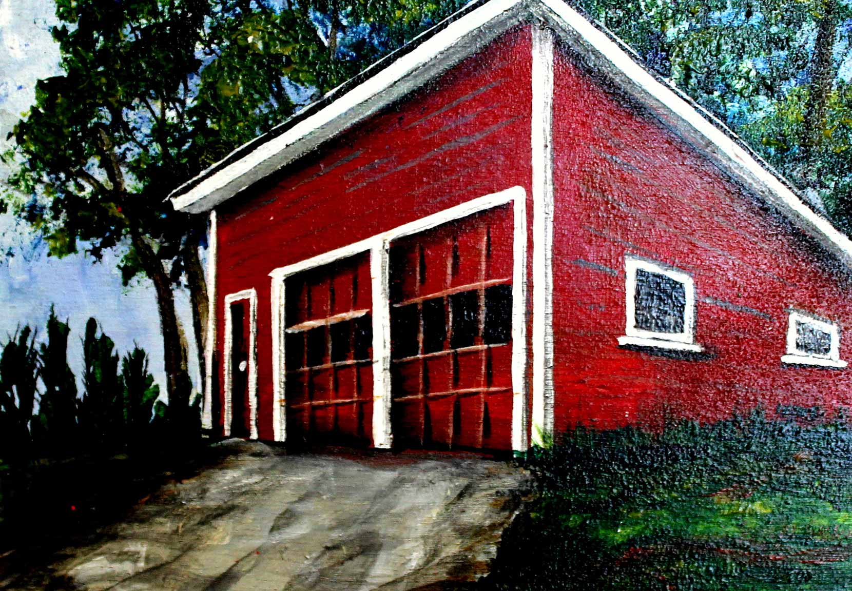 "Old Fire Hall", Ontario, 10x8