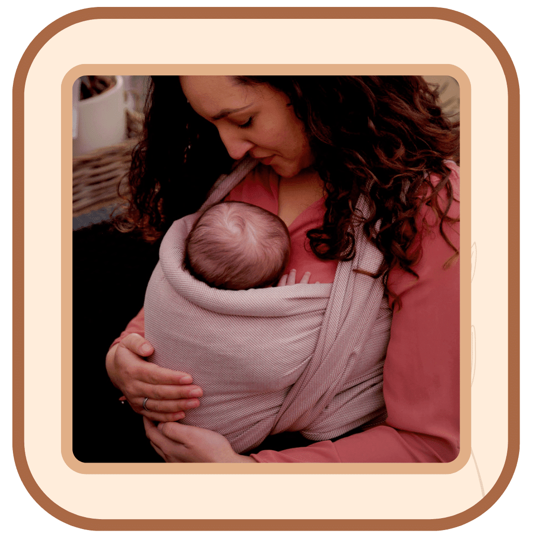 Pure Baby love - geweven draagdoek organic (maat 8)