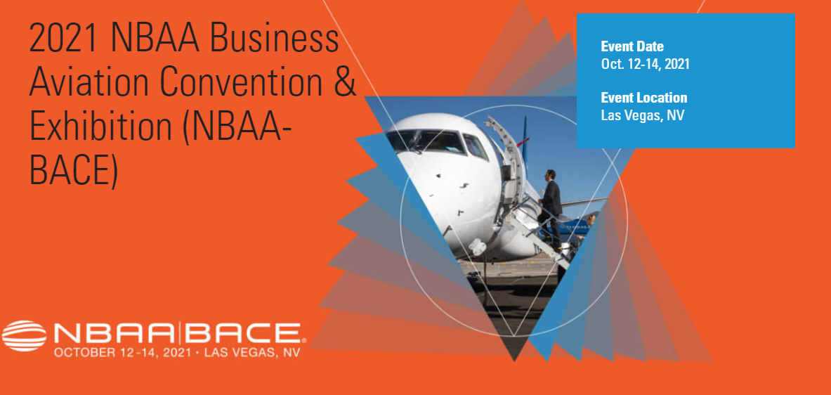 NBAA-BACE 2021 is on as in-person event!