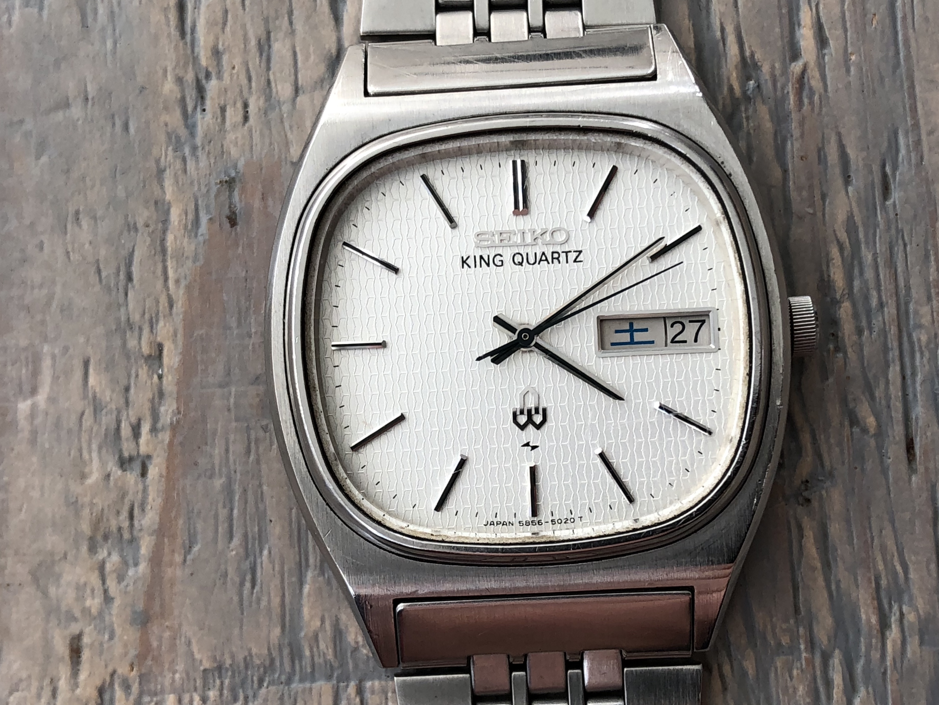 型番は5856-8020ですSEIKO KING QUARTZ 5856-8020 - 腕時計(アナログ)
