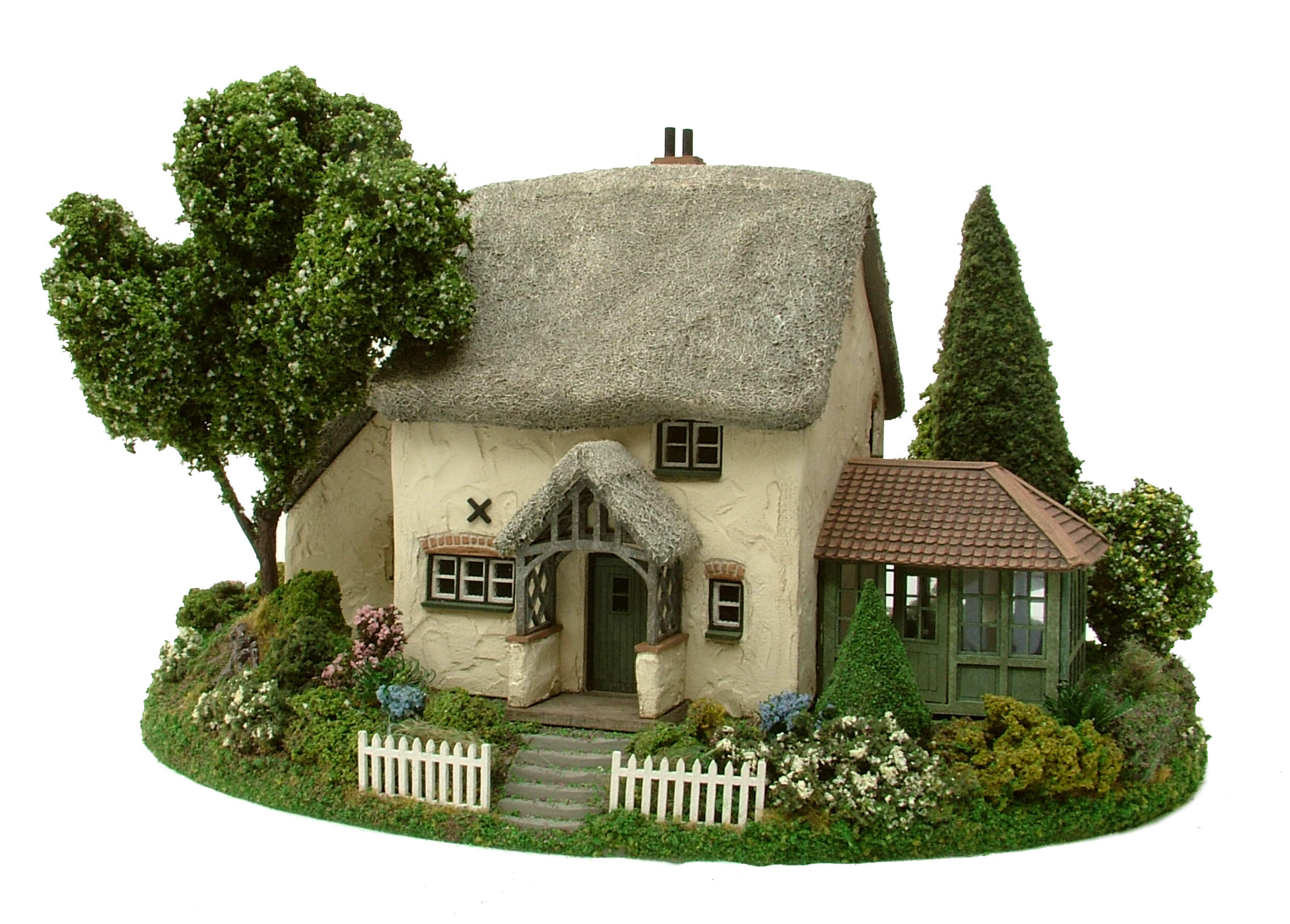 Hedgerow Cottage, Garden Room & Garden Display Base