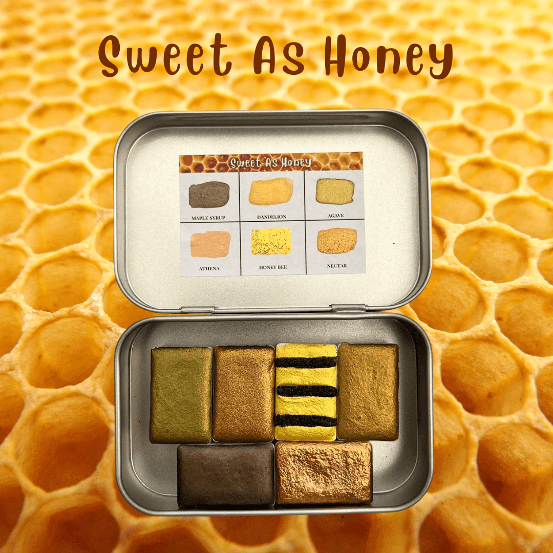 Sweet As Honey Handmade Watercolour Set