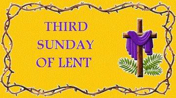 3rd Sunday of Lent (A) 12th March 2023