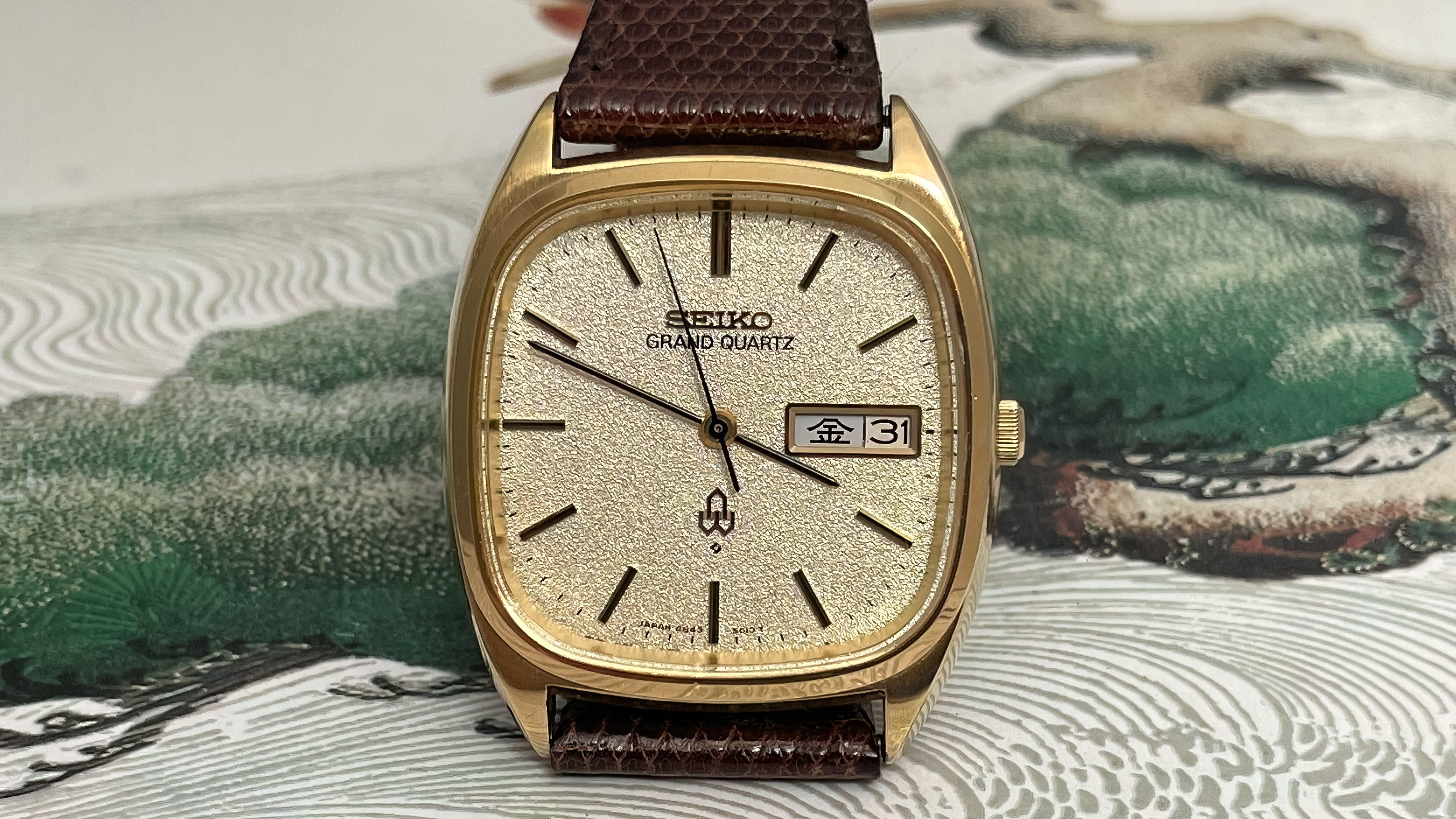 SEIKO GRANDQUARTZ 4843-5100 SGP 不動品-