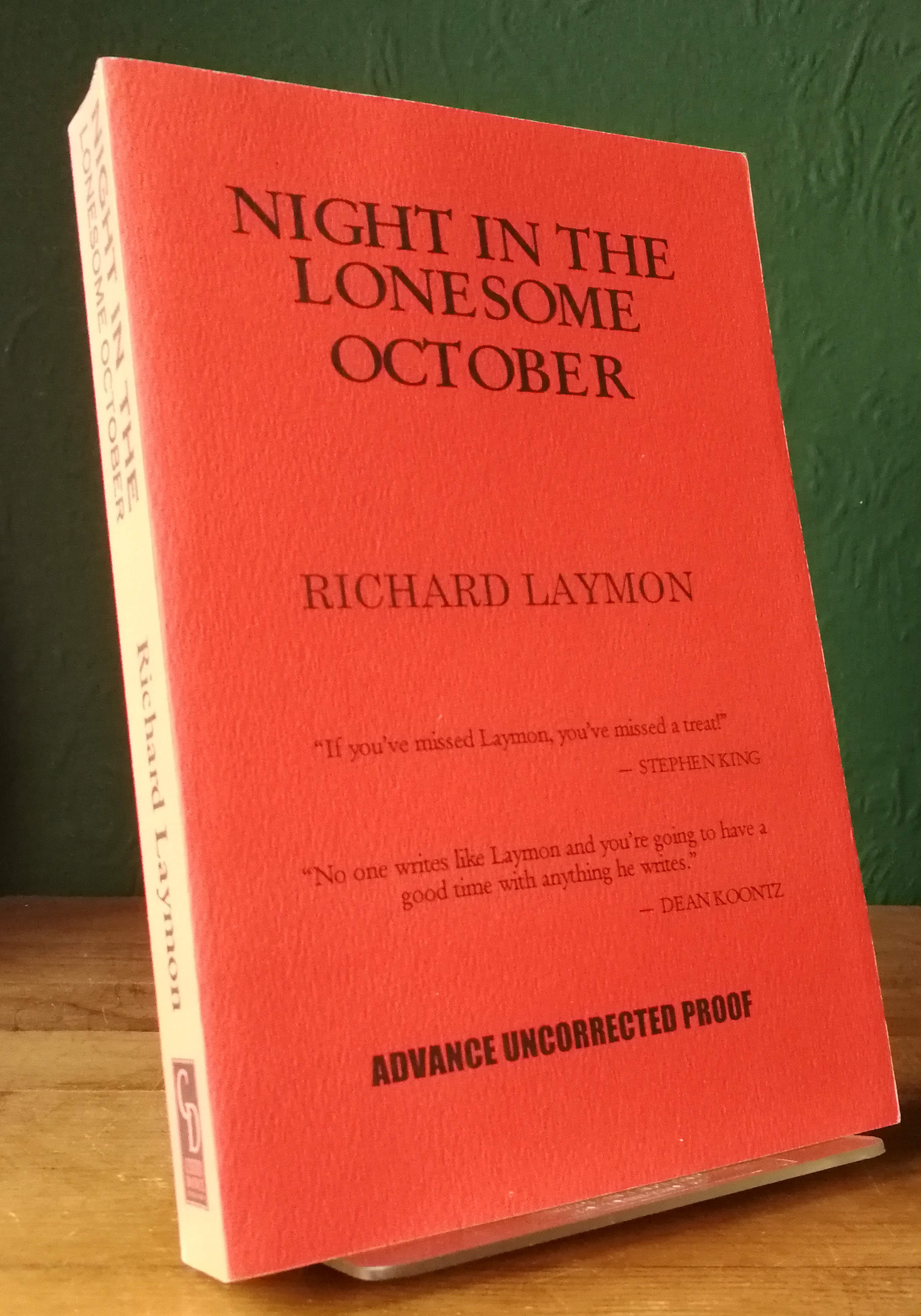 Night In The Lonesome October US Proof