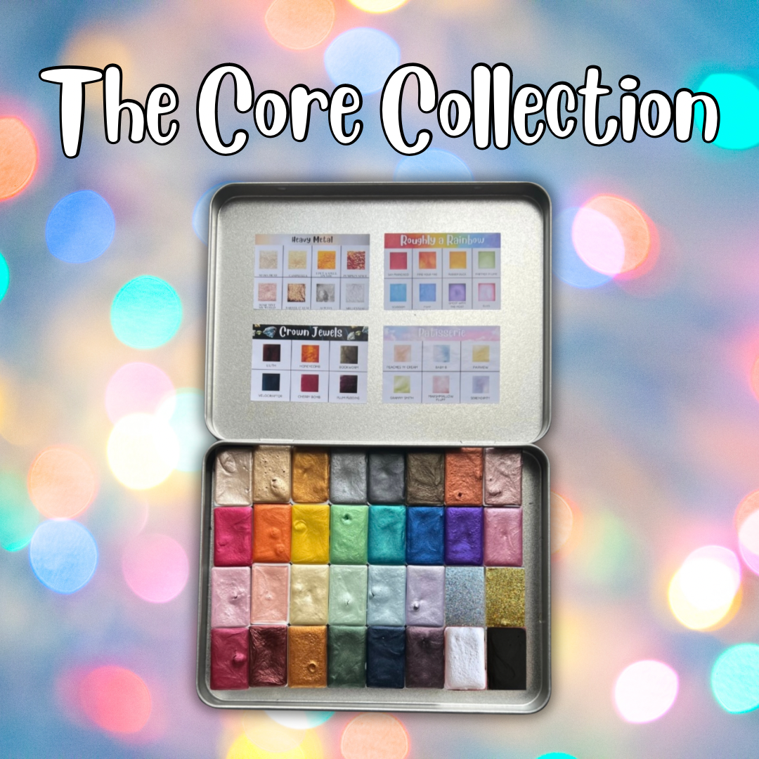 THE CORE COLLECTION - Handmade Watercolour Paints