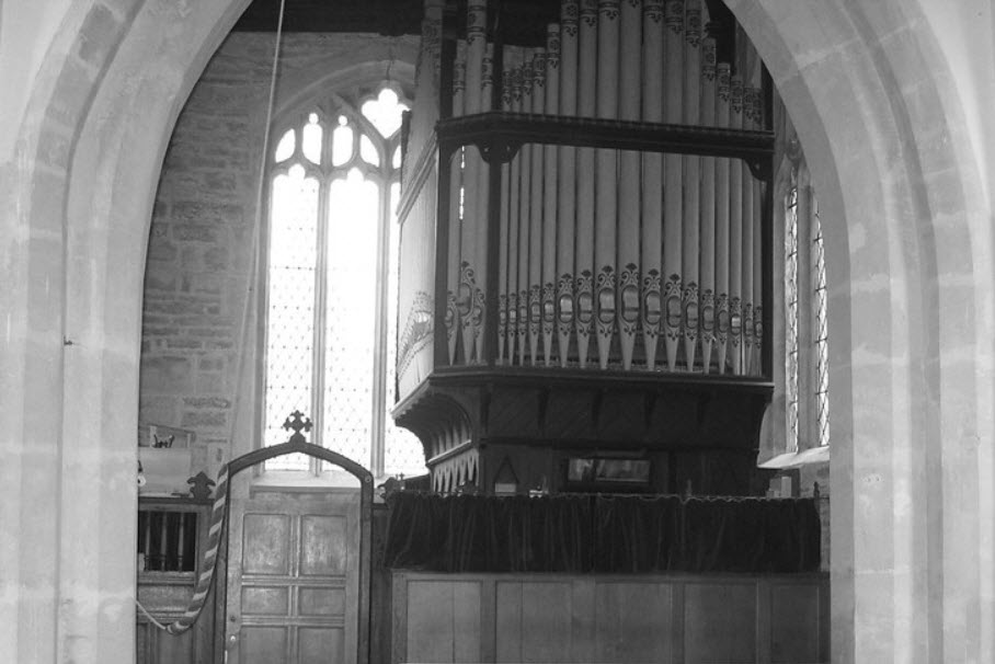New church organ installed 1888