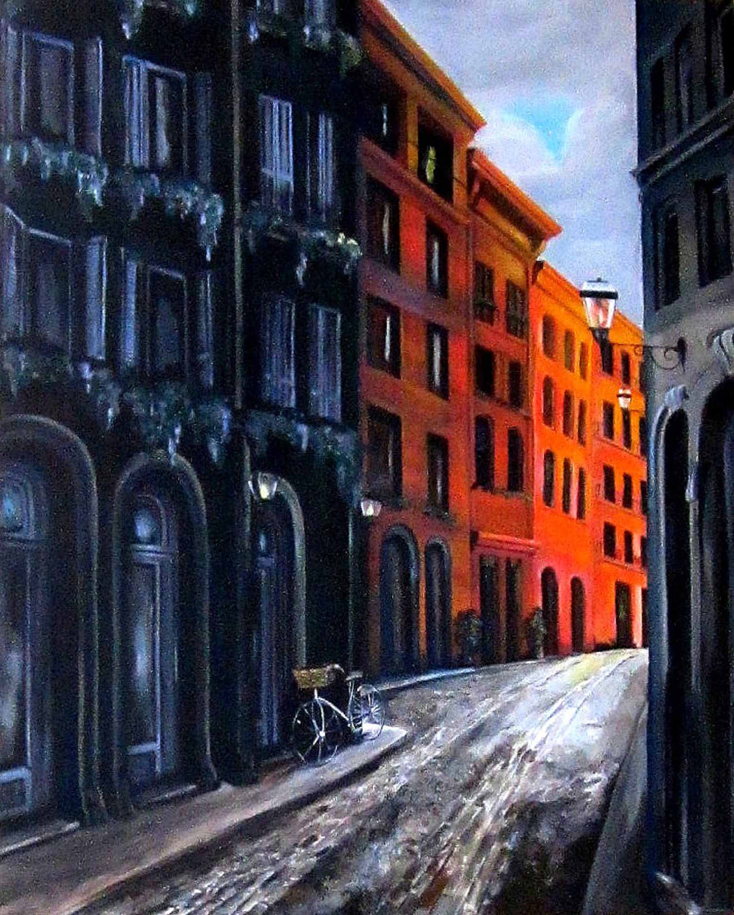 "Bicycle", France, 48x84