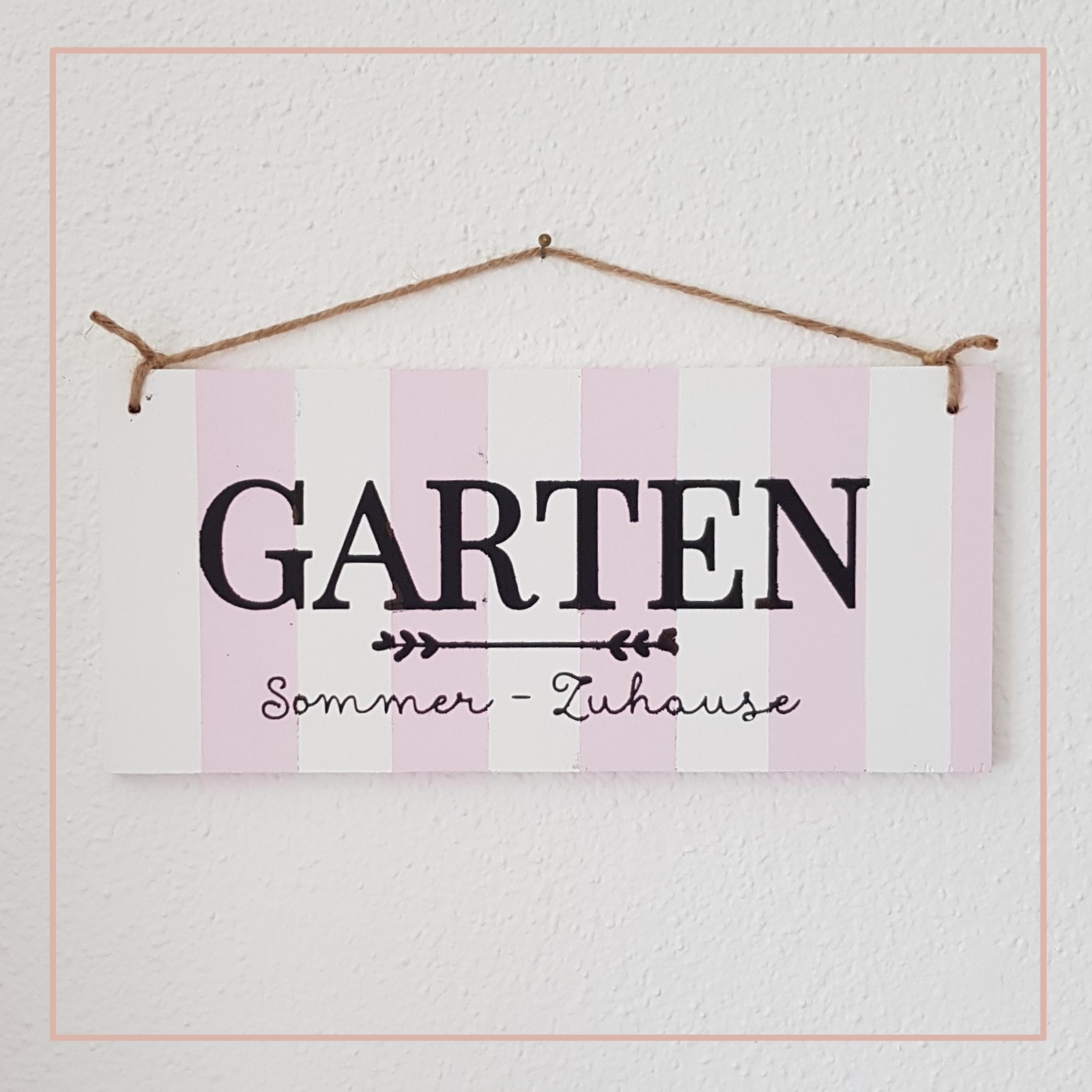 Schild Garten