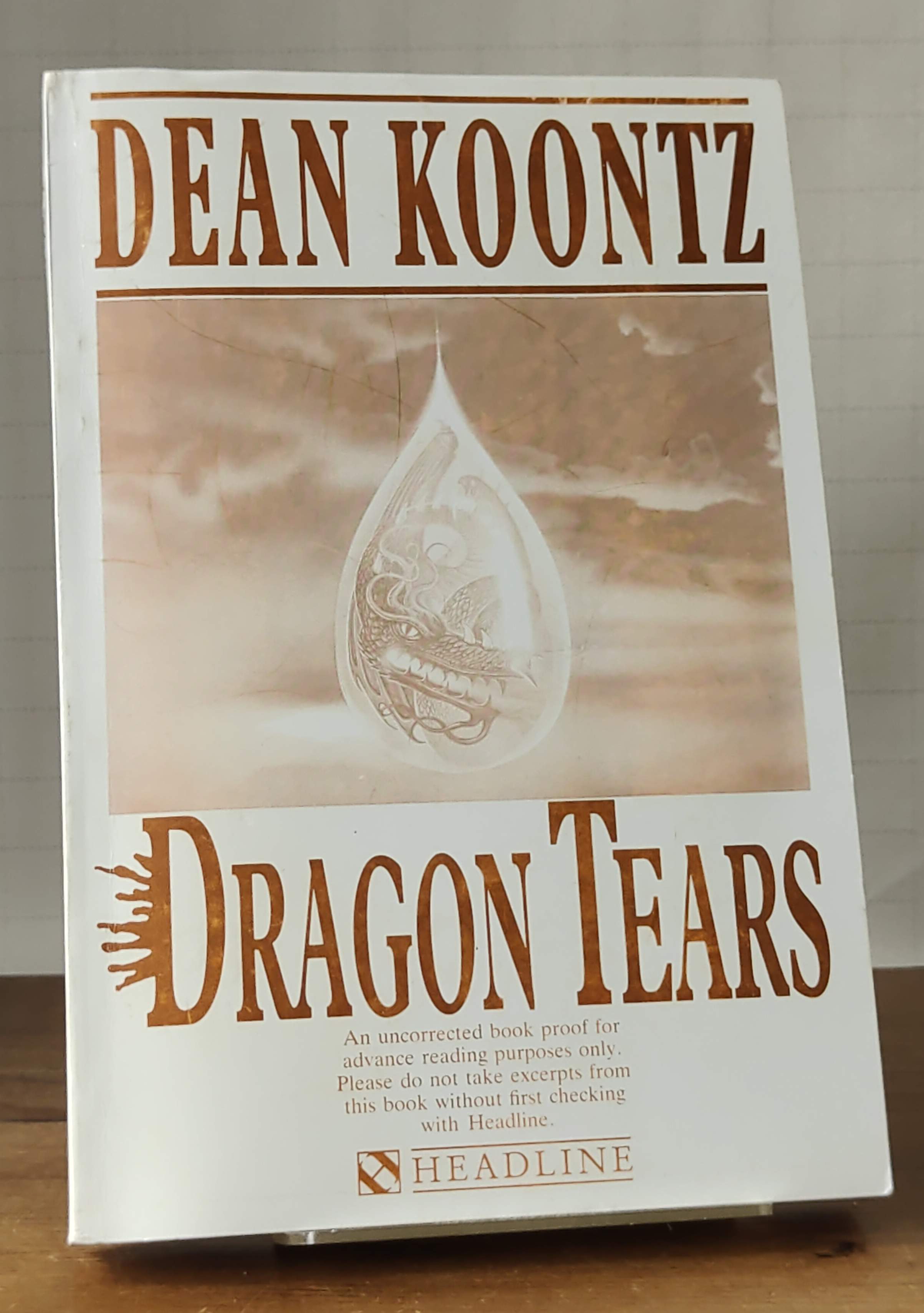 Dragon Tears Signed Limited UK Proof