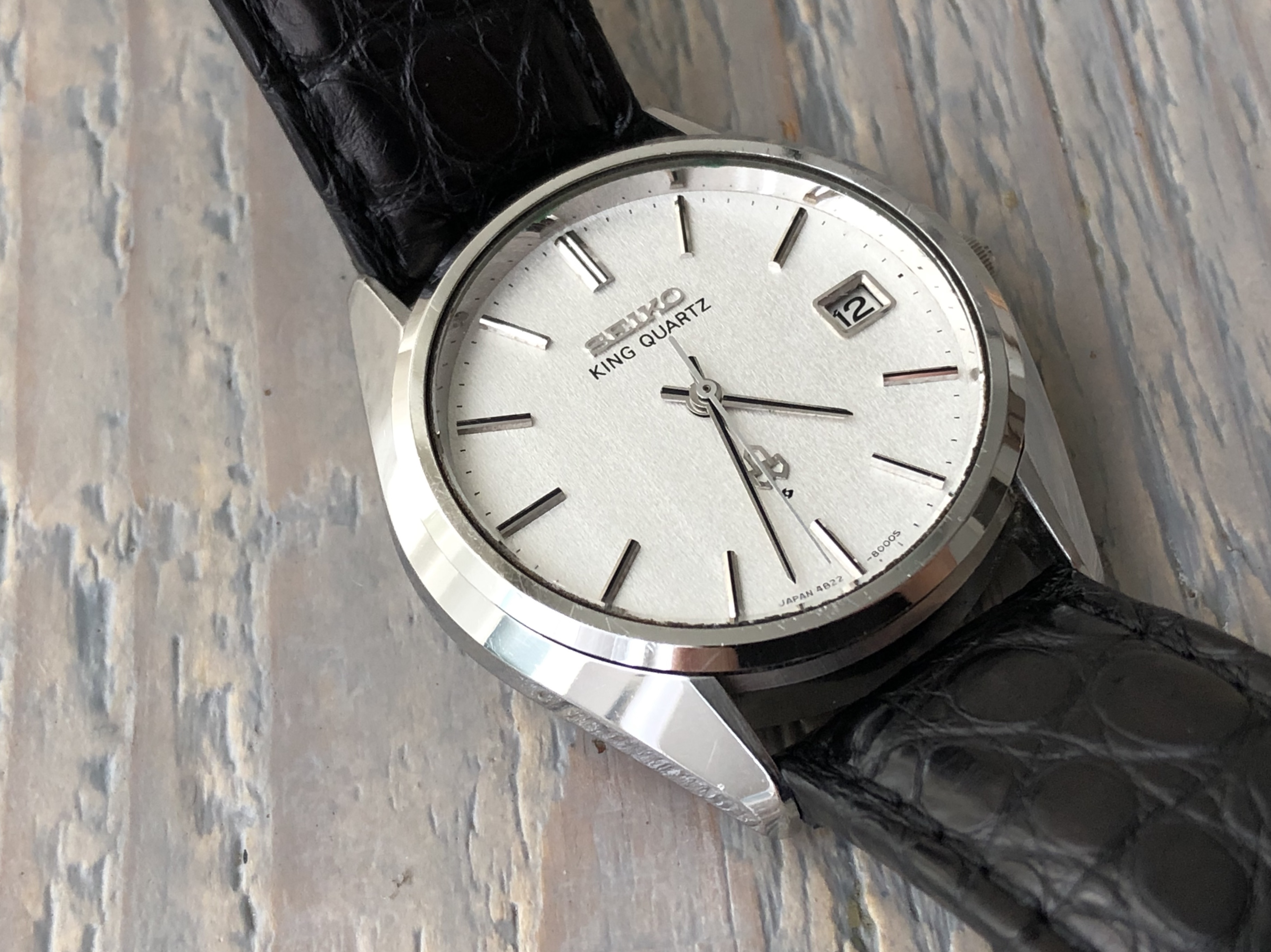 稼働品】SEIKO 腕時計 KING QUARTZ 4822-8000 - 腕時計(アナログ)