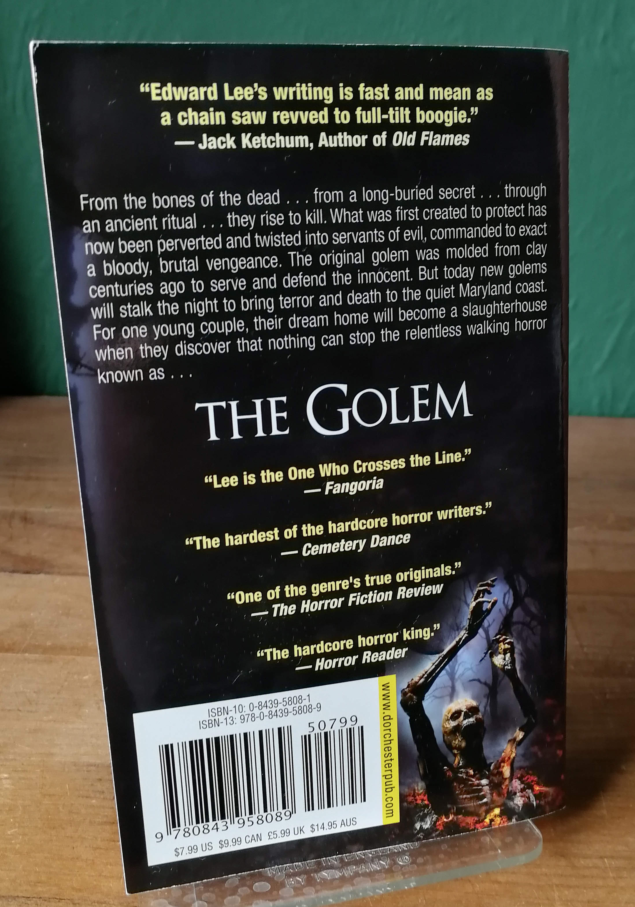 The Golem Signed US First PB Edition
