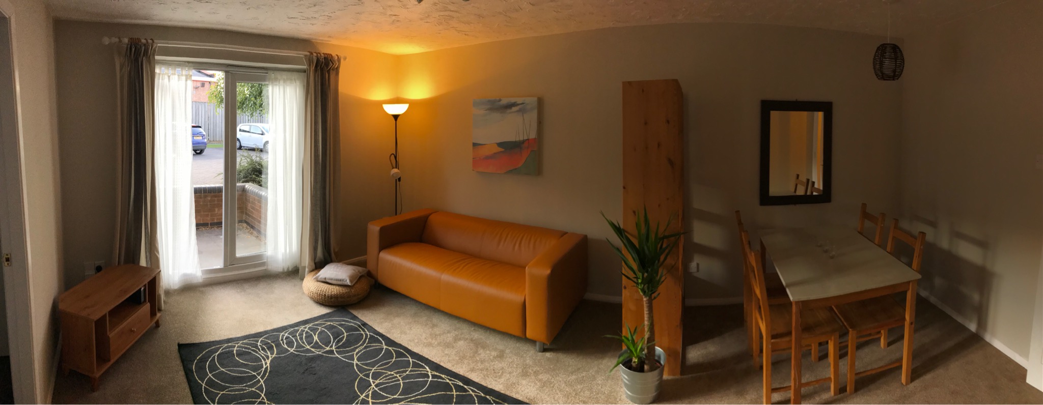 Above: refurbished rental property