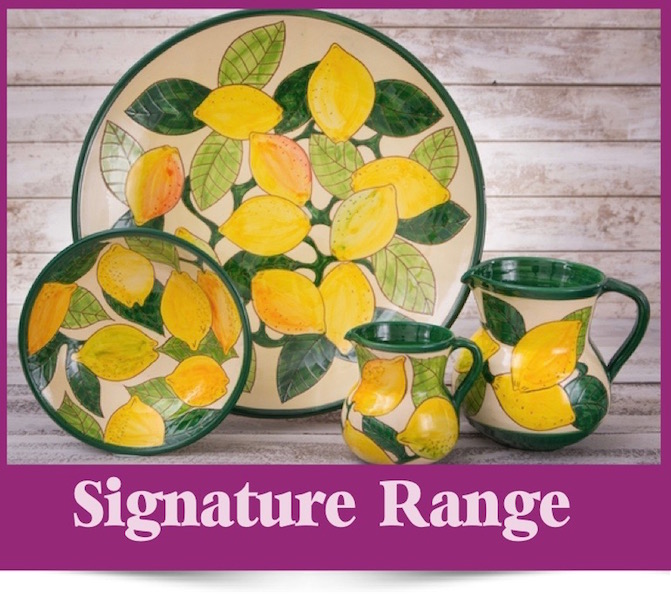 The Signature Range of Spanish Ceramics from Brambles Deli