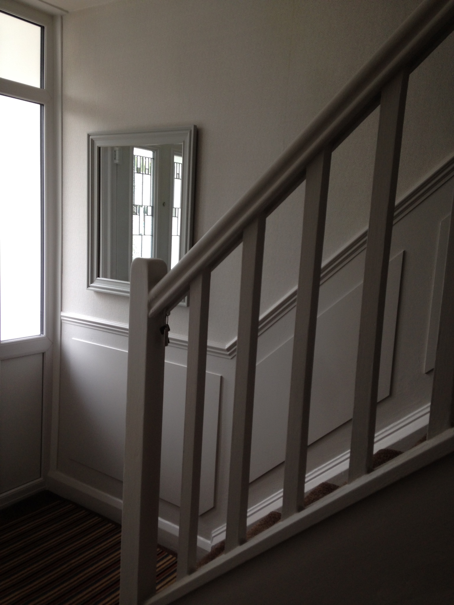 Classic scheme added light & Uniformity to Hallway