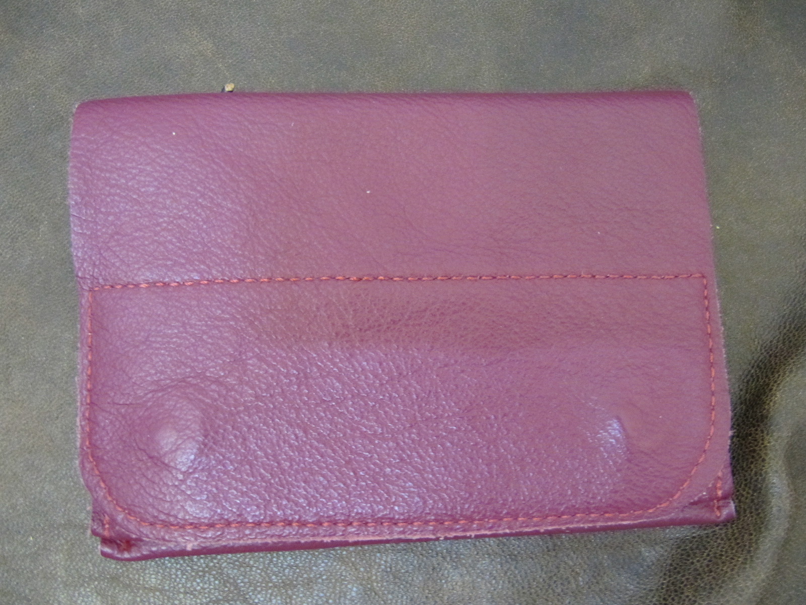 Magenta Leather Wallet