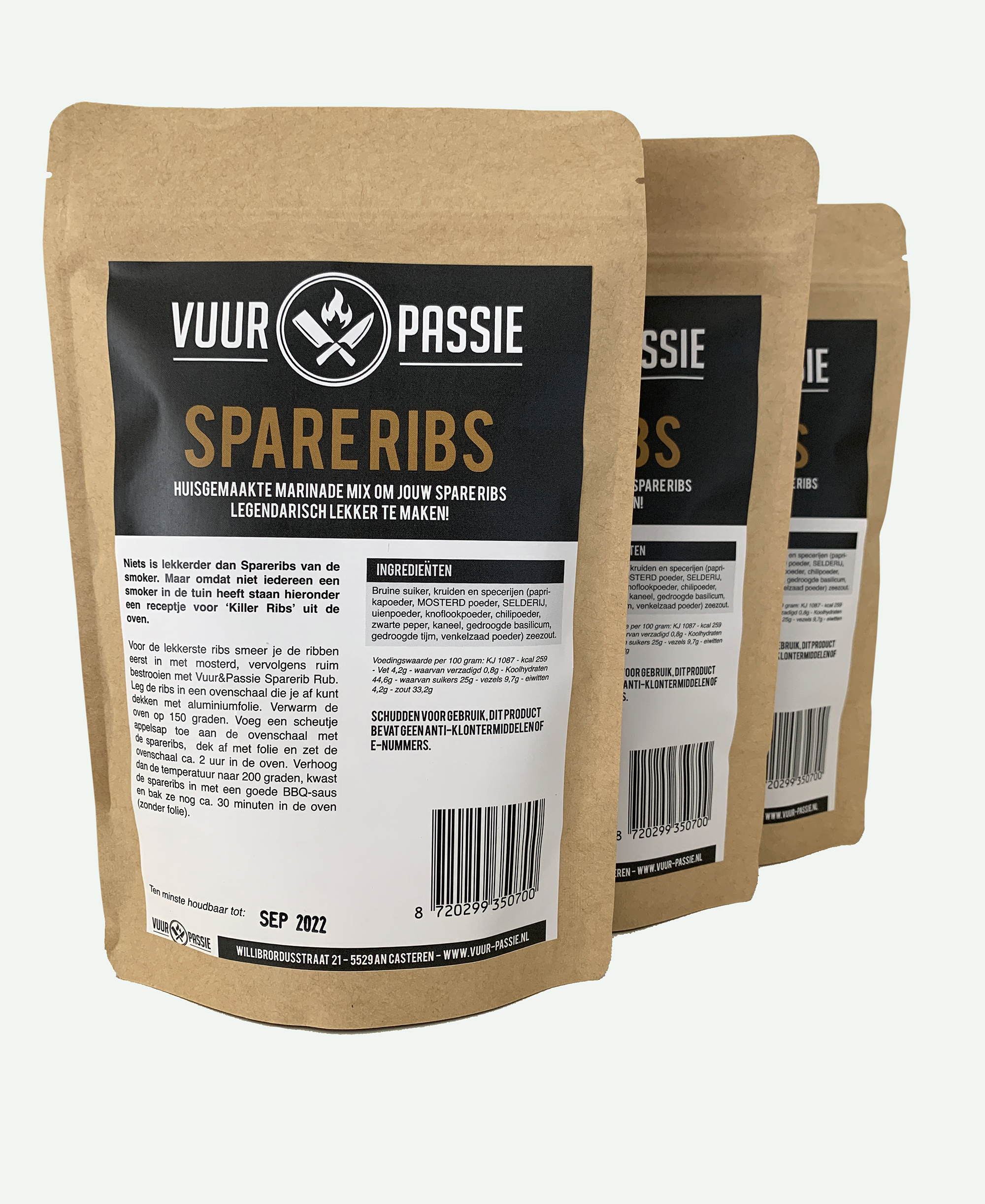 Vuur&Passie Spareribs Dry-rub