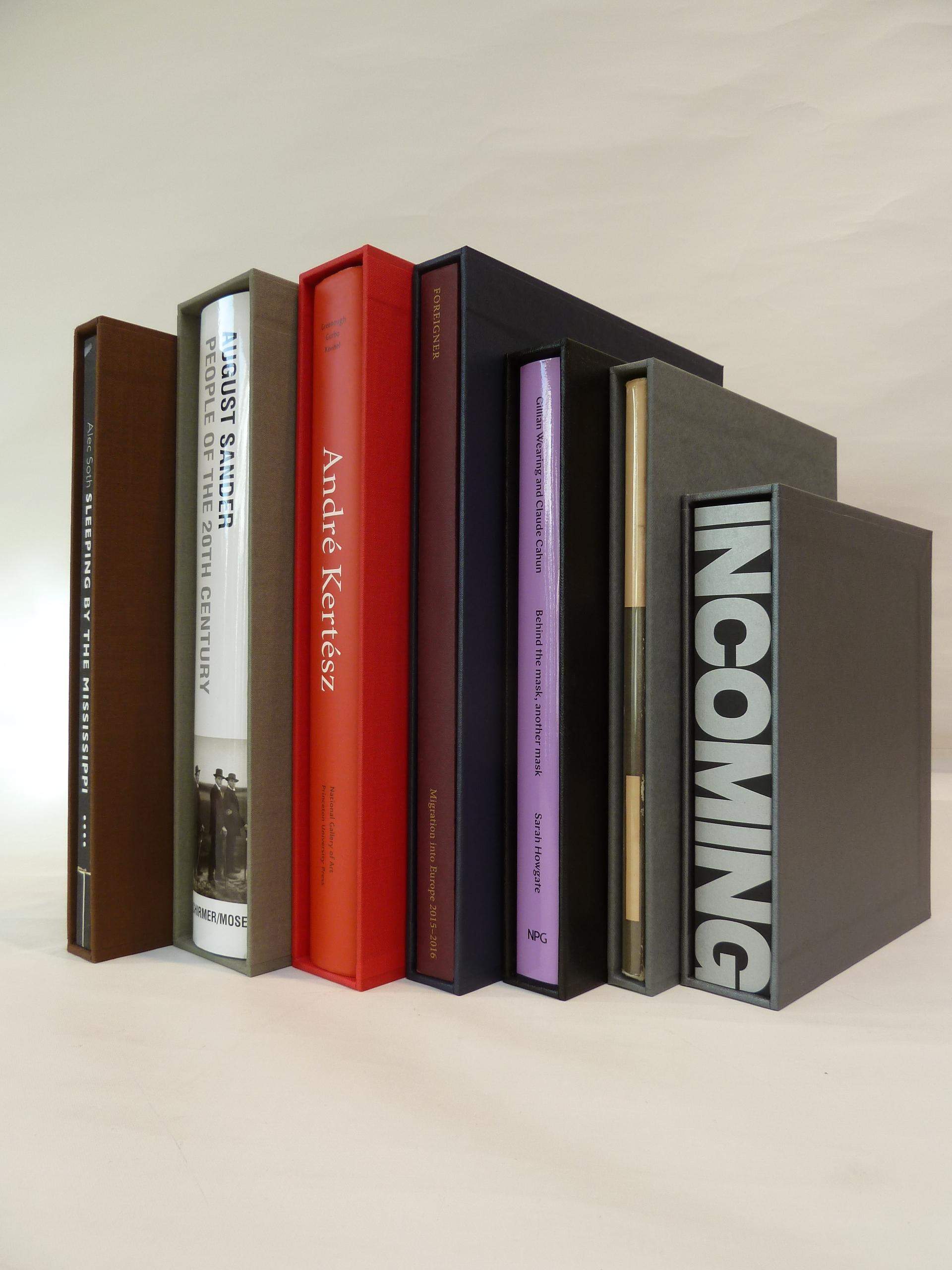 Bespoke to protect collection of photographic books
