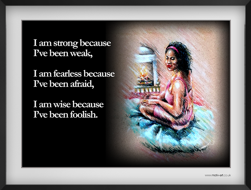 I am strong...