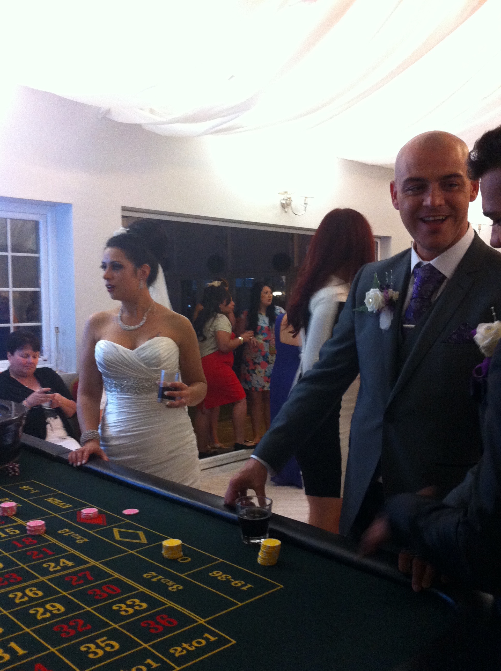 Casino hire for weddings