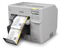 Badge printer, epson c3500, ticket printer, printer rental , printer hire