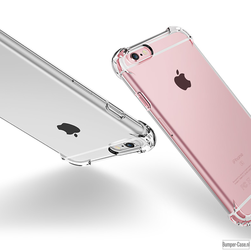 iPhone 6 Plus / 6S Plus - Transparant hoesje schokbestendig