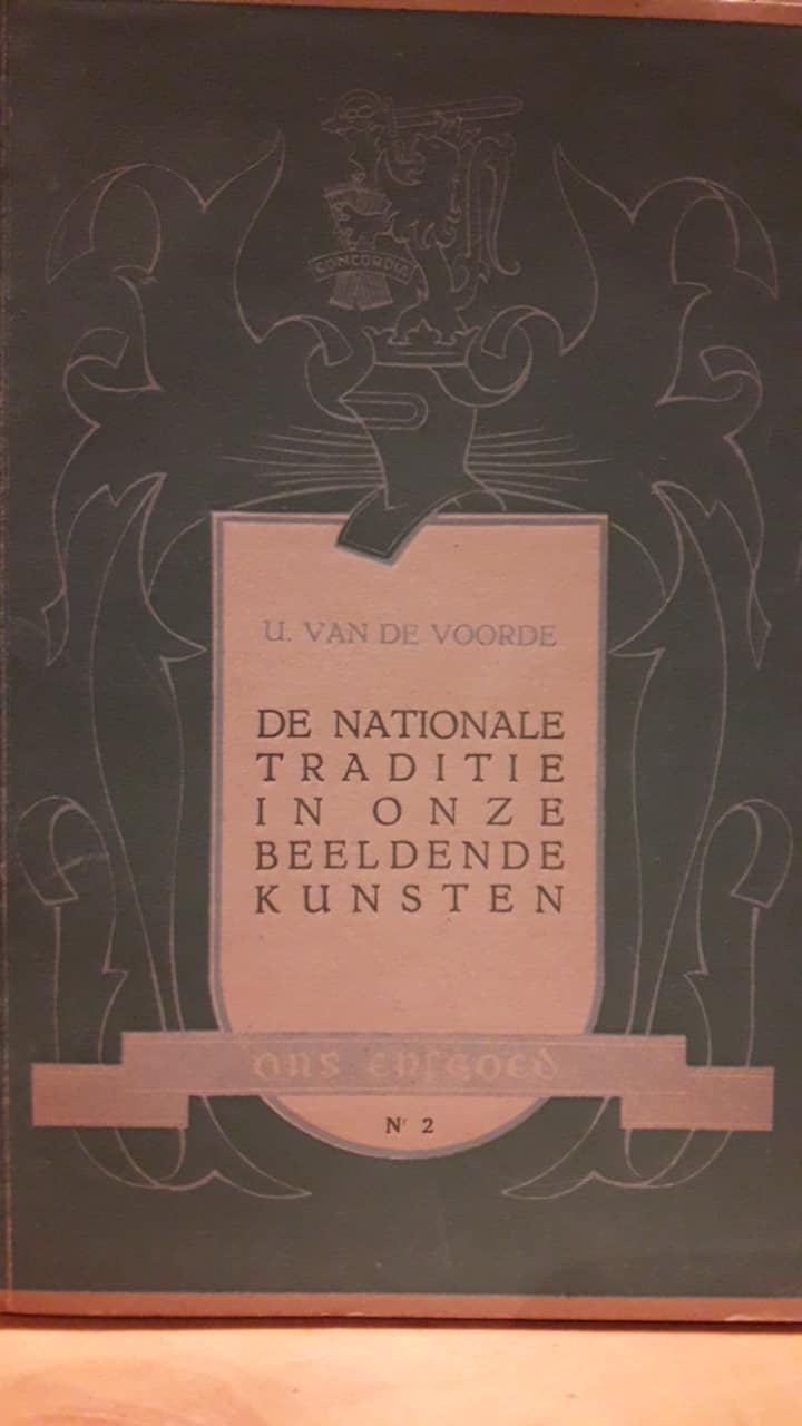 VNV Brochure 1944 - De nationale tradities in onze Beeldende kunsten