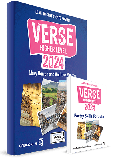 ENGLISH HL - Verse Poetry 2024 Higher Level