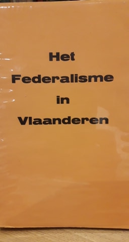 Het Federalisme in Vlaanderen - 1962
