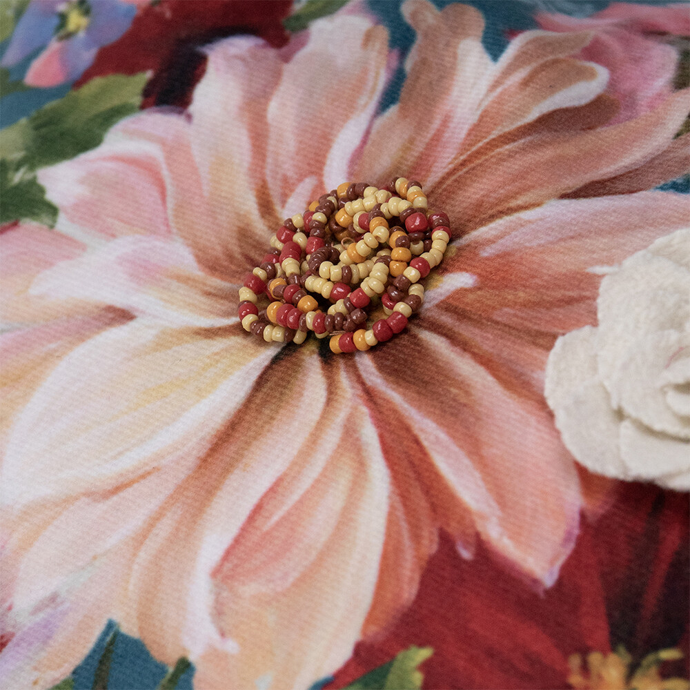 Sierkussen Fleury Bloemen, handgemaakt, 30x50cm