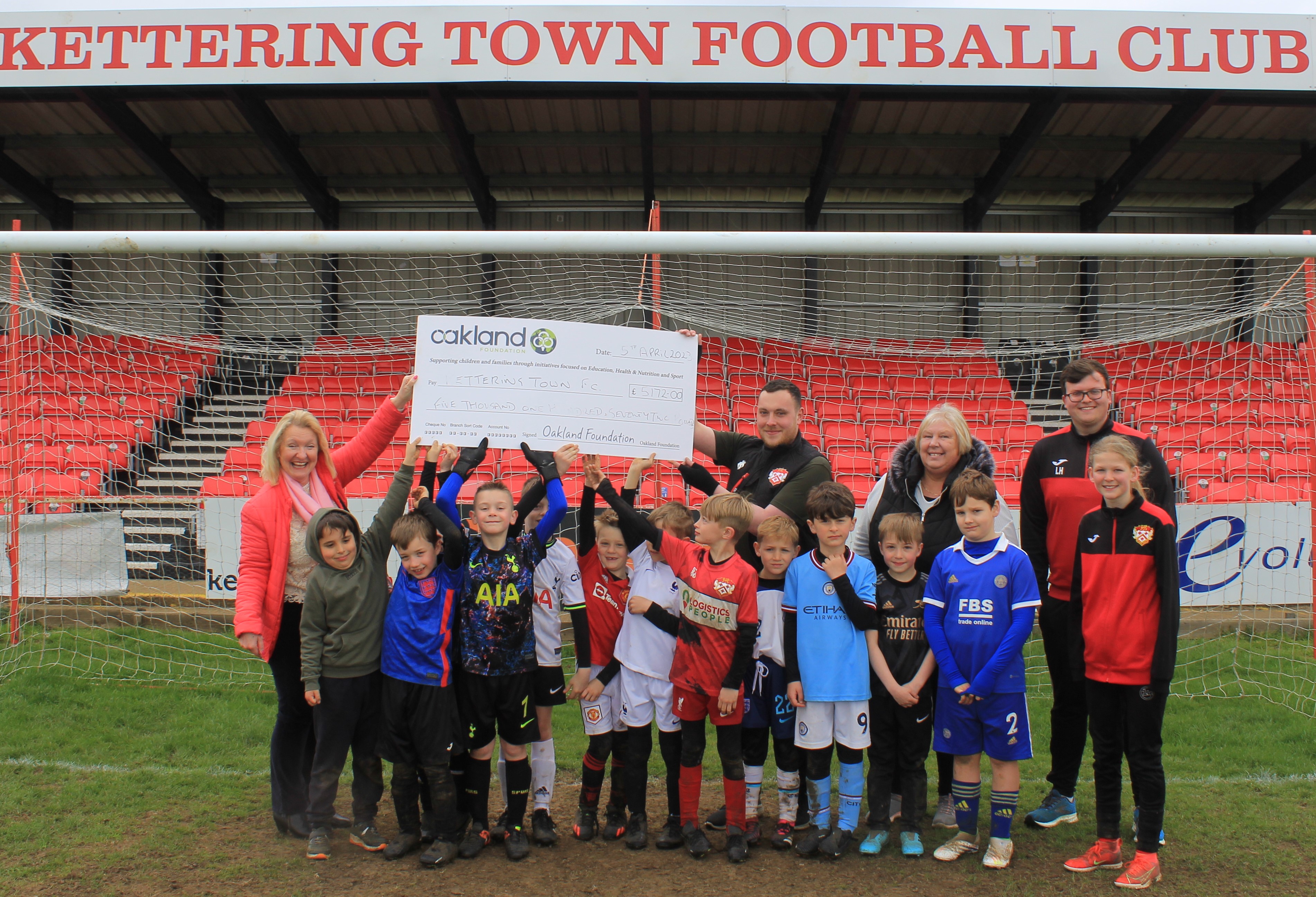 Kettering Town FC Community Trust Delighted With New Floodlights