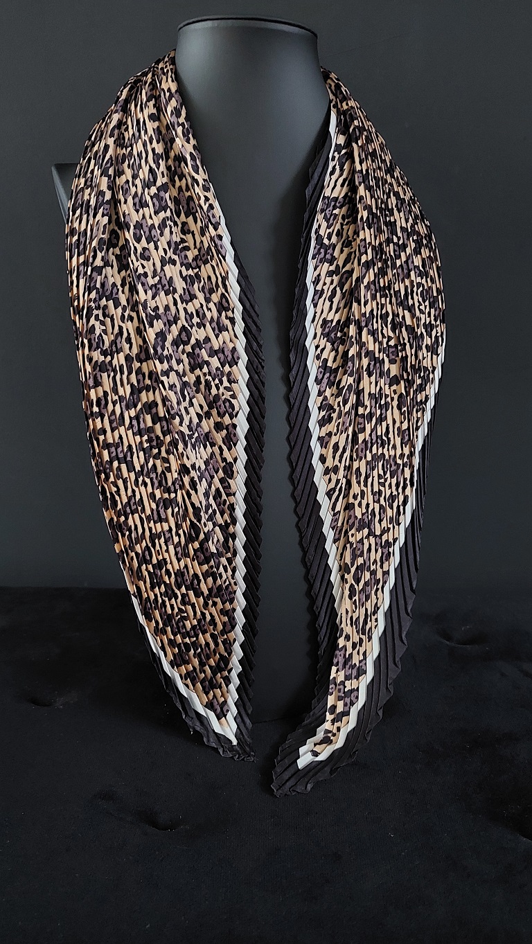 Sjaal Luipaard Dessin Silk