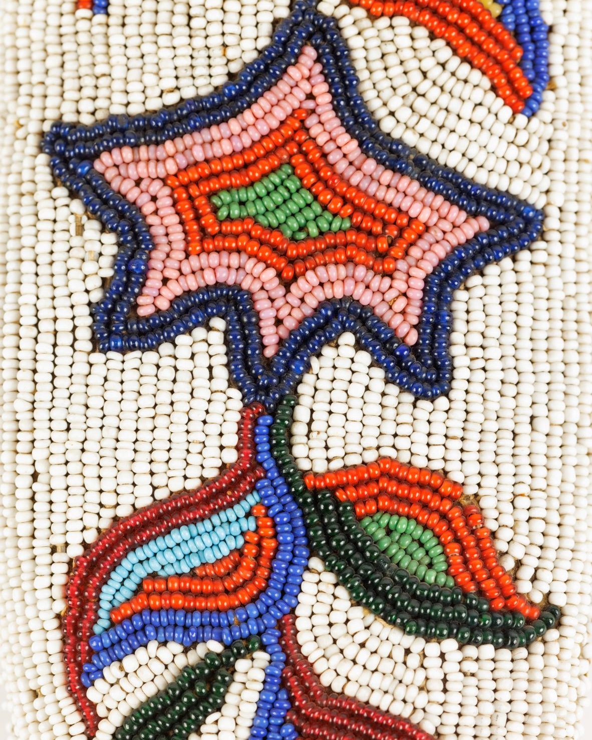 Beaded Knife Sheath Part of Indigenous Exhibit