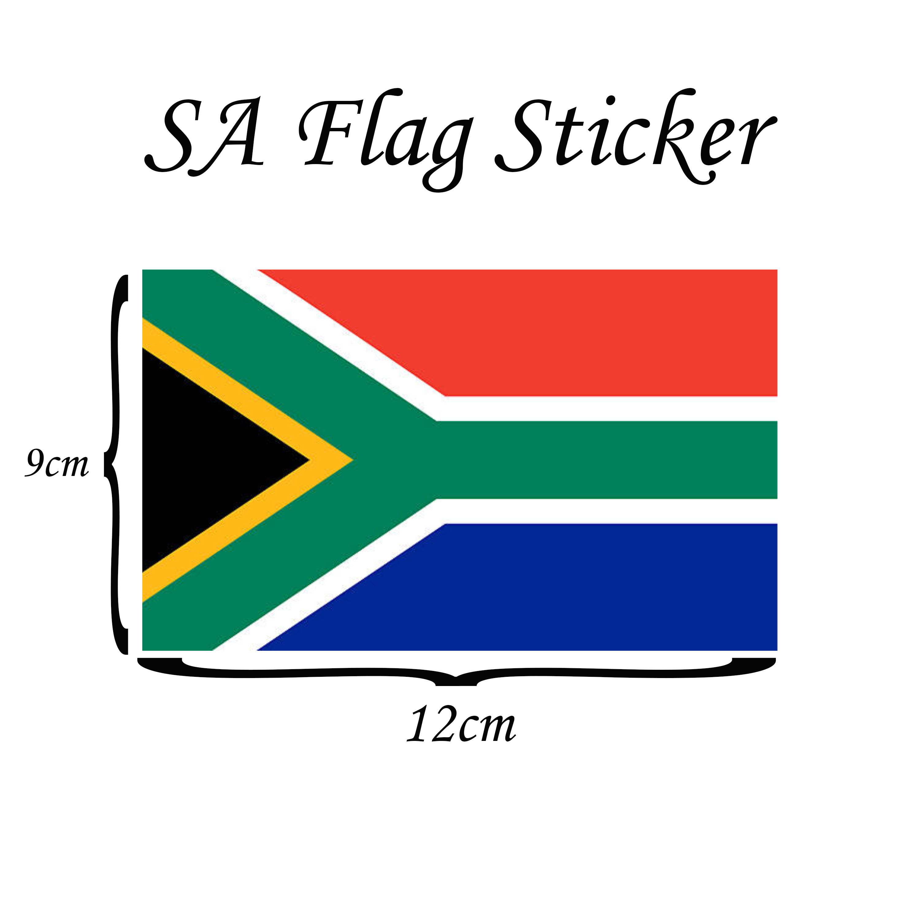 SA Flag Sticker