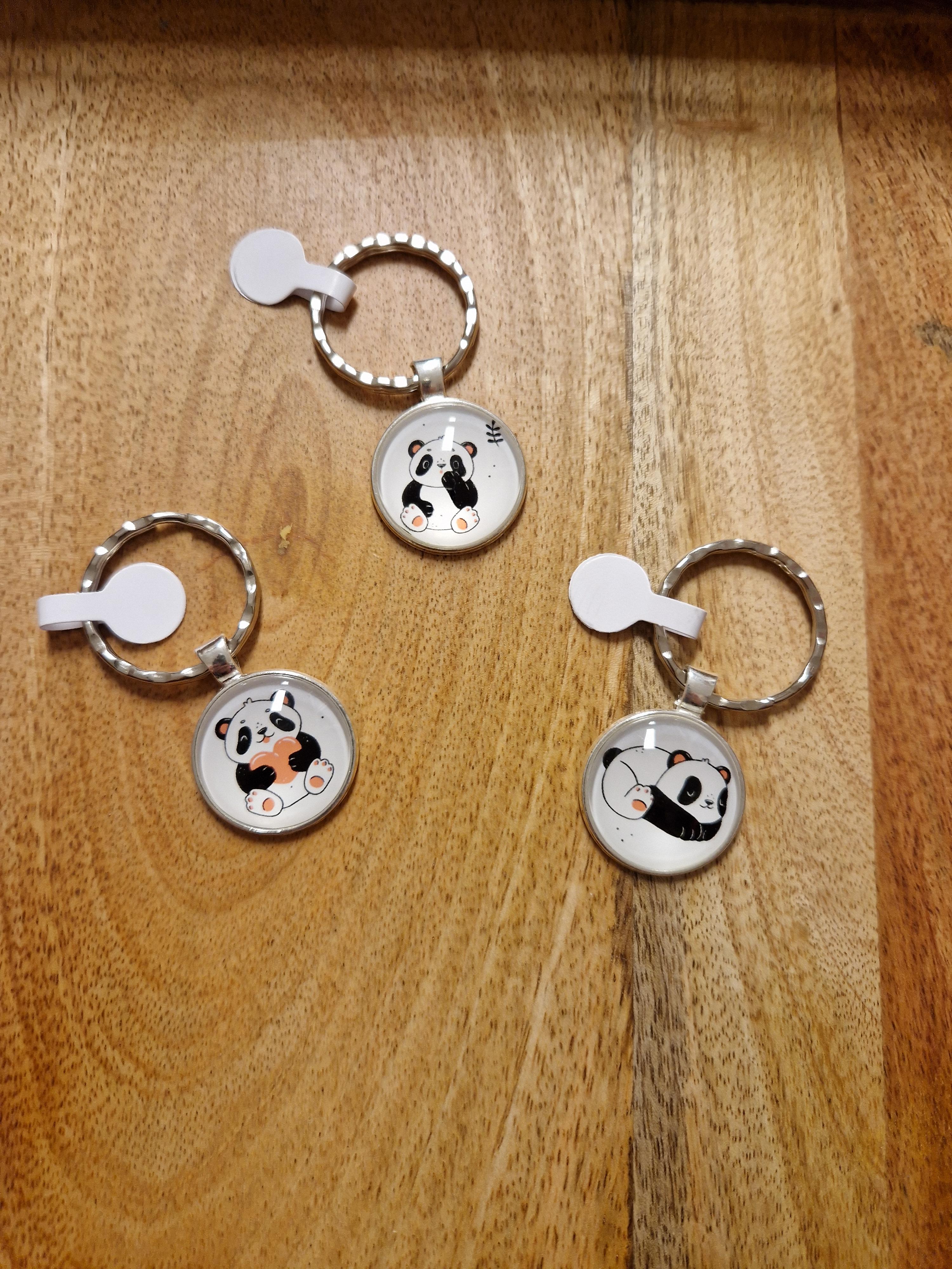 Schlüssel-Anhänger "El osito panda", 1 Stk.