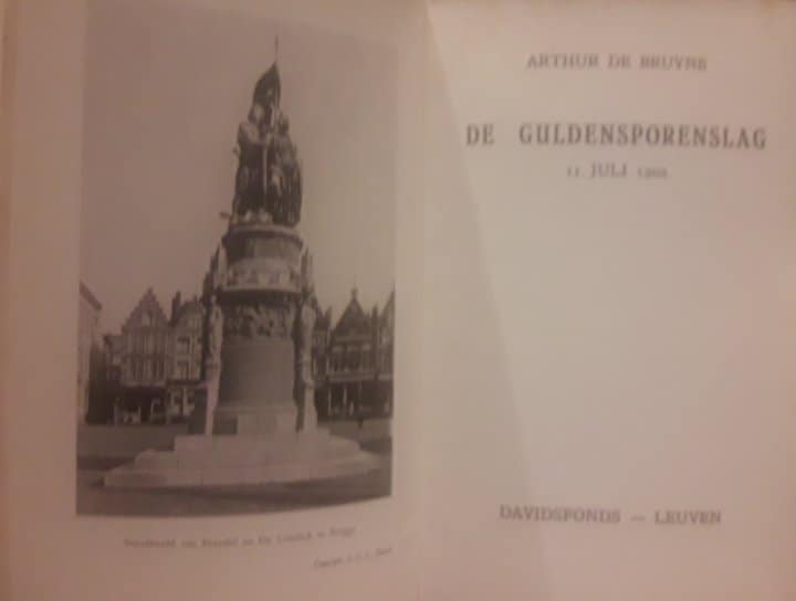 Arthur De Bruyne - De Guldensporenslag / 1952 - 230 blz