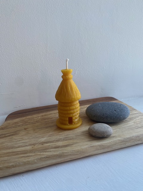 100% Beeswax Candle Bee Hive