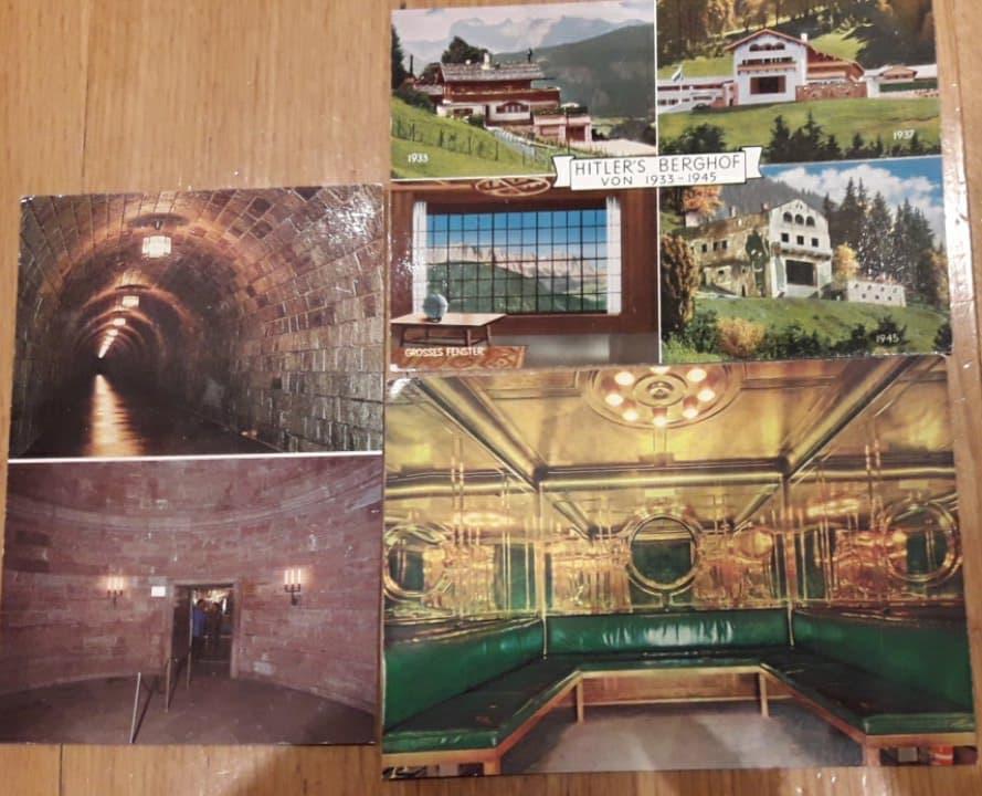 3 postkaarten hitlers berghof in Berchteschaden
